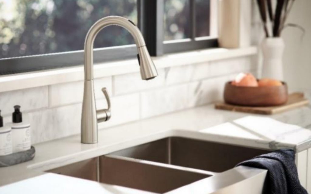 Moen Smart Faucet is a voice-activated faucet and you can ask for a special amount of water or a special temperature.