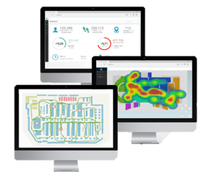 PoiLabs' advanced analytics screens, show you all the information about your warehouse as heat maps, spaghetti diagrams.